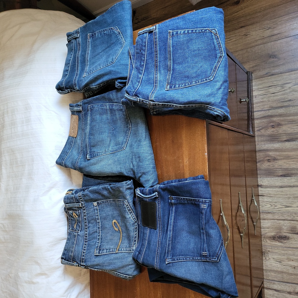 Jeans 8 pairs! Seven 7, Polo, Mavi, Banana R, Gap REDUCED!!